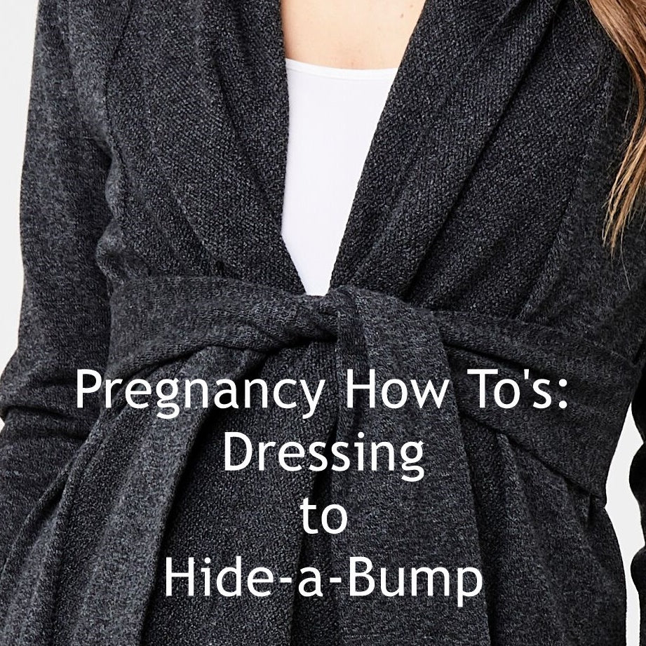How to Dress Pregnant: Barely Bumped / the In-Between Stage