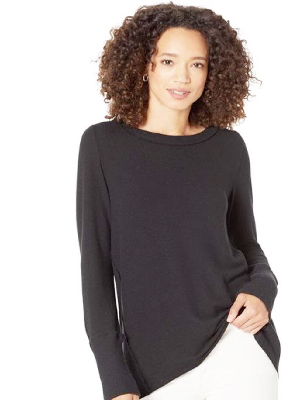 Madison Brushed by Michael Stars Tops Michael Stars Charcoal XS 