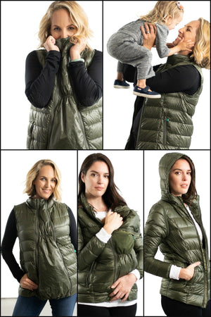 Lola Puffer Vest/Jacket Reg to Preg Tops modern eternity 