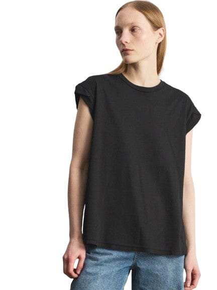 Remi Tee Tops mom fave Black S 