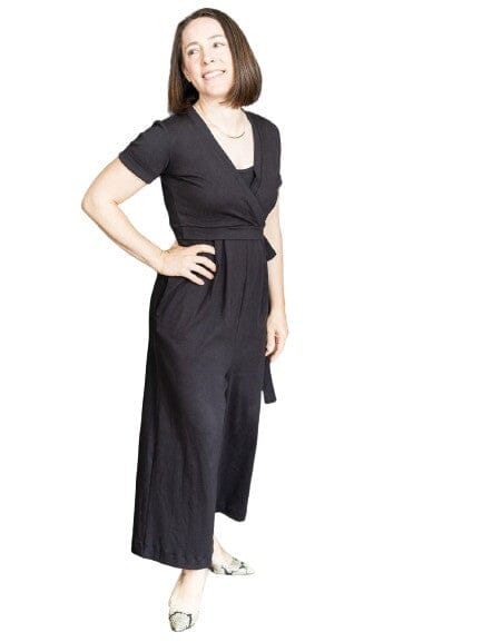 Bailey 2 Piece Jumpsuit Dresses Mom's the Word Black 1 