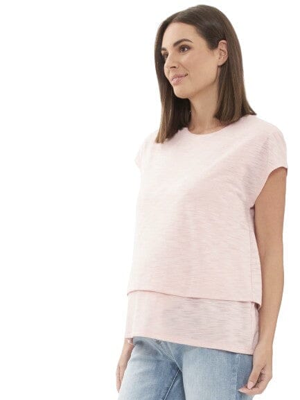 Jazmin Nursing Top Ripe Soft Pink XS 