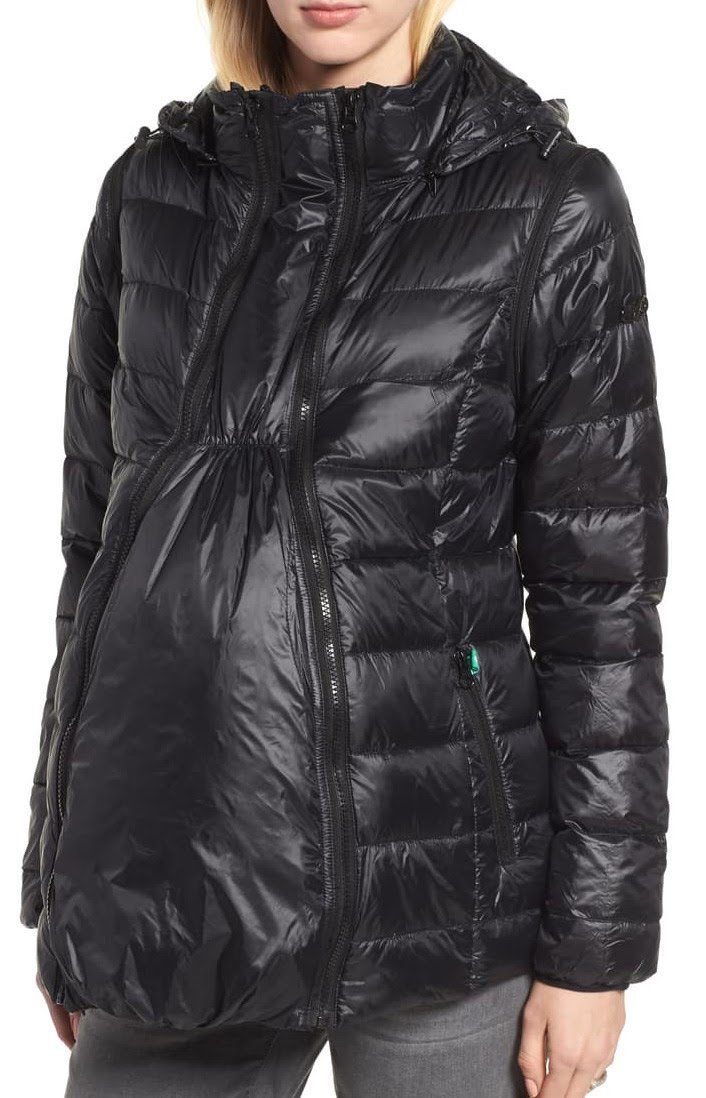 Lola Puffer Vest/Jacket Reg to Preg Tops modern eternity Black XS 